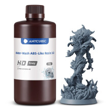 ANYCUBIC Water Washable ABS-Like Resin 3.0, High Toughness and Resilience, High Precision and Easy to Post-Process, Low Odor, Wide Compatibility for