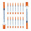 16 Pack 1ml 0.31X8mm Multi-Purpose Distribution Measuring Tools，Individually Sealed Packaging - Ideal Laboratory Accessories 1