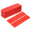 sourcing map 20 Pcs Plastic Flat Shims for Leveling, 4mm(5/32") Structural Tile Composite Shims, Plastic Glazing Blocks for Home Improvement, Window, 1