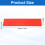 sourcing map 20 Pcs Plastic Flat Shims for Leveling, 4mm(5/32") Structural Tile Composite Shims, Plastic Glazing Blocks for Home Improvement, Window, 2