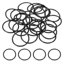 sourcing map 25Pcs AS-127 O-rings, Nitrile Rubber O-Rings 1-7/16" ID, 1-5/8" OD, 3/32" Width Round Sealing Gasket for Hydraulic Pneumatic Systems Sea