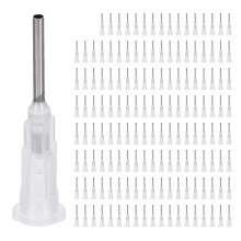 uxcell Blunt Tip Dispensing Needles, 150 Pcs 0.5 Inch 16G Glue Dispensing Stainless Steel Needle Tip Liquid Dispenser for Industrial Oil or Glue Appl