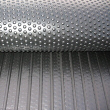 Horse Stable Floor Mats - Heavy Duty Rubber - 12mm Thick - 6ft x 4ft - Non Slip Bubbletop Matting - Grooved Underside For Drainage