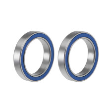 sourcing map 6702-2RS Deep Groove Ball Bearing 15x21x4mm Double Sealed ABEC-3 Bearings 2-Pack