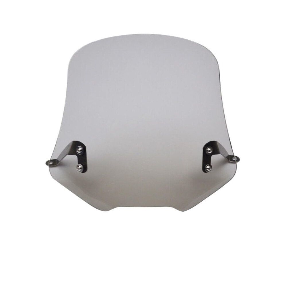 Adjustable 35Cm Smoke Motorcycle Windshield Extension And Wind Deflector For Enhanced Protection 9070919824012