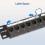 FGB 10Gbps Patch Panel 24 Port, Cat6 Keystone Patch Panel, 19" Rackmount or Wall Mount Patch Panel 1U with Back Bar, Network Patch Panel for Gigabit 6
