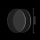 TSKDKIT 15cm Acrylic Discs Circle Plastic Sheet Black Plastic Discs Sheet Round Discs Sheets for Cake Topper, Christmas Decor, Craft DIY, Printing et 2