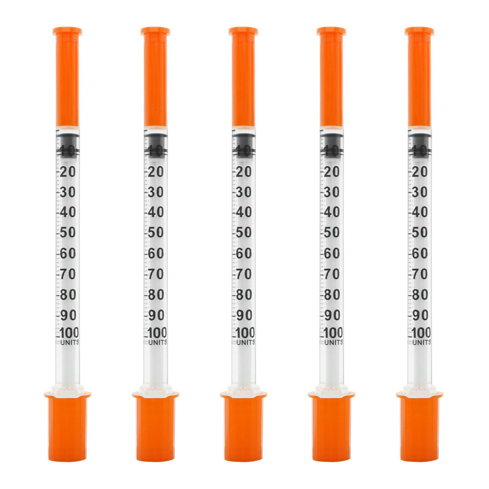 Zvf 1Ml Syringes Laboratory Measurement Tool, 20 Pack Individually Packed (1Ml-30#, 20)