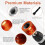 28MM Metal Copper Pipe Cleaner Set with 6.35mm Hex Shank, Replaceable Brush, Each Set Additional 3Pcs Replaceable Blades for Cleaning Rust, Stains, P 5