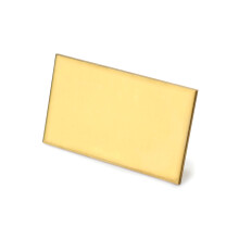 QWORK H62 Brass Sheet Plate Corrosion Resistant Thickness 3mm, 60mm x 100mm (0.12", 2.4" x 4")