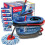 O-Cedar RinseClean Microfiber Spin Mop & Bucket Floor Cleaning System with 4 Extra Mop Head Replacements 1