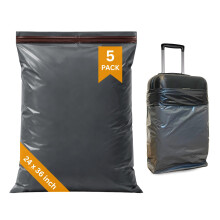 HNTR 5 x Extra Large Postage Bags | 24 x 36 Inch Durable Grey Extra Large Parcel Bags for Posting Clothes | Packaging for Shipping, Storage & Parcel