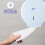 Jofel Smart Medium Toilet Roll Holder, White, 300 m 4