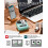 Phomemo Label Maker, M220 Portable Label Maker, Bluetooth Wireless Inkless Label Printer, 3 Inch Barcode Printer, Great for Home, School & Office, Co 4
