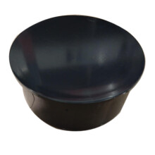 SHMOX Soil Pipe Cap for 110mm Drainage Fittings- Underground (Black)