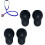 Stethoscope Ear Tips Replacement Stethoscope Parts Compatible for Littmann Stethoscopes Ear Pieces (black) 1