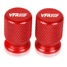 Motorcycle Valve Stem Caps CNC Aluminum Airtight Seal for Honda VFR800F VFR400 Corrosion Resistant