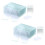 QWORK 100 PCS microscope slides and 200 PCS cover slips 1