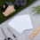 OLYCRAFT 12 Sheets White ABS Plastic Sheet 15x10cm ABS Plastic Panel 0.5mm Thick Hard Plastic Sheet Polystyrene Flexible Plastic Board Sheet for Buil 5