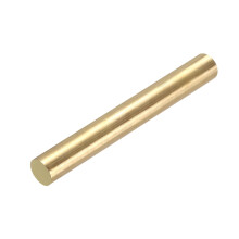 sourcing map 13mm x 100mm Brass Round Rod, Metal Solid Shaft Rods Lathe Bar Stock for DIY Crafts Model Car Helicopter Airplane