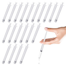 20Pcs Suppository Syringes Insemination Syringe Women Disposable Vaginal Suppository Applicator Syringe Insemination Suppositories Syri nge for at Ho