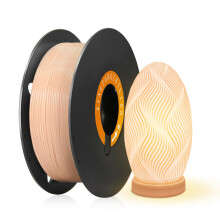 Speedy PETG-L Light Translucent PETG Filament 1.75mm - 3D Printer Filament, Perfect for 3D Printed Lampshades, 1kg/Spool, Dimensional Accuracy 0.02m