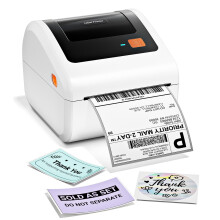 Phomemo Bluetooth Thermal Shipping Label Printer, D450BT Thermal Label Printer 4x6 for Small Business, Postage Package, Address, Compatible with Comp