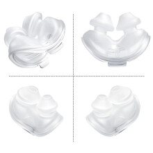 Replacement Nasal Pillow Cushion for ResMed AirFit P10 Medium 2 Pack CPAP Supplies Accessories Ultra-Soft Silicone Secure Seal Uninterrupted Sleep