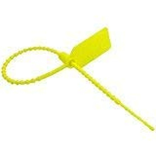 FIRE Extinguisher Security Suitcase TAG Ties Tamper Seals x 25 (Yellow)