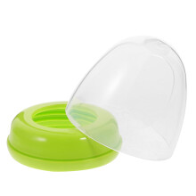 Transparent Baby Bottle Replacement Caps Leakproof Seal Design Reusable Dome Lids for Feeding and Travel
