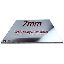 2mm Aluminium Sheet Plate - 6082-T6 Grade - 300-300-2