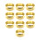 15mm Compression Brass Olives - Pack of 10 (15MM) 1