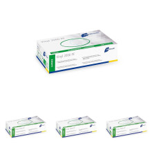 Meditrade Examination Gloves - Medium, Powderless, Hypoallergenic, Heavy Duty, Latex Free, Long Cuff, Ambidextrous, Disposable, for Any Sector, Bulk