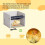 Brooder Heater For Chicks, Chick Brooder Heating Plate With Easy Clean Plate 10" X 10", Rutin Chicken Brooder For 15 Chicks, Adjustable Height Broode 5