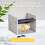 Brooder Heater For Chicks, Chick Brooder Heating Plate With Easy Clean Plate 10" X 10", Rutin Chicken Brooder For 15 Chicks, Adjustable Height Broode 6