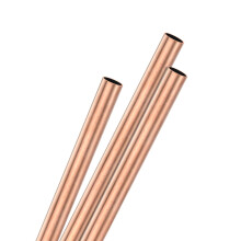 M METERXITY 3-Pack 200mm Brass Round Tube, 7mm OD 0.5mm Wall Thickness H65 Brass Seamless Tubing for Construction/Machining/DIY Crafting, Metal Strai