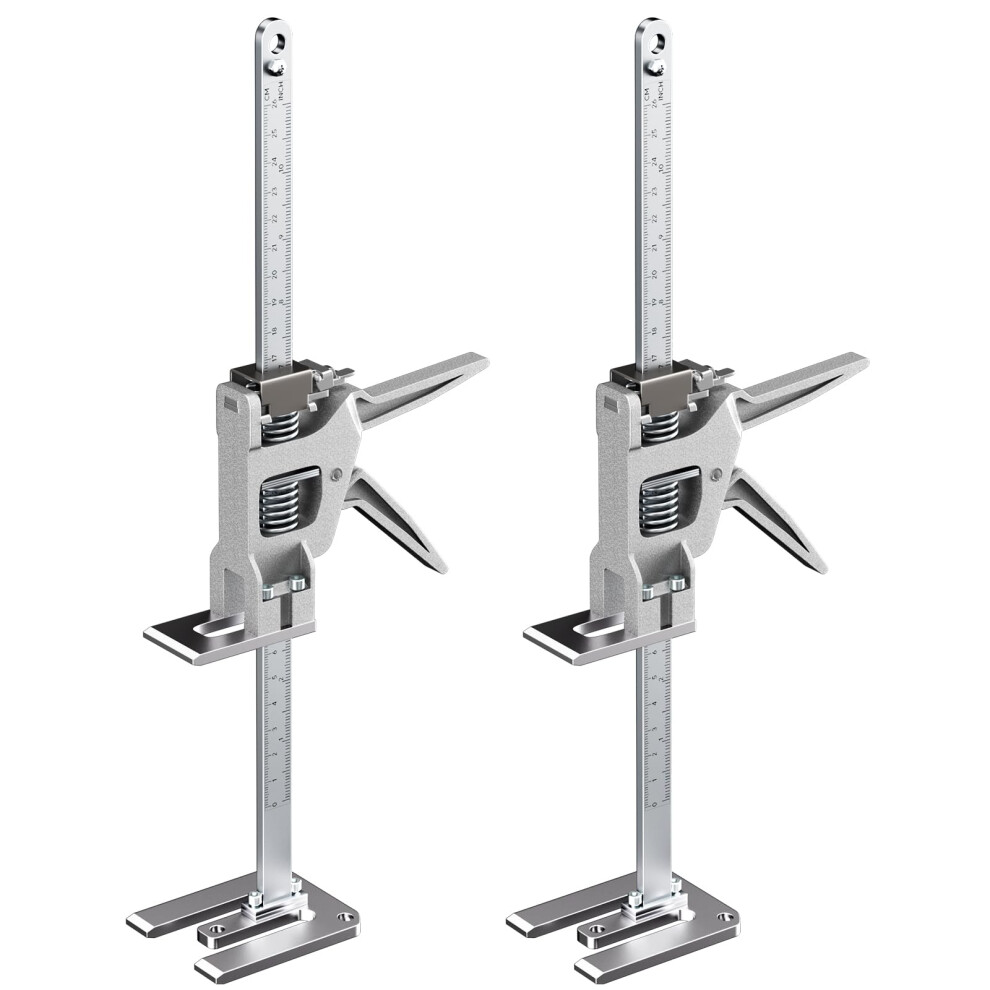 2 Pack Full Metal Labor Saving Arm Jack, Multi-Function Height Adjustment Lifting Device With Scale, 400Kg Load Capacity,Two-Speed Descent Mod For In 96827895