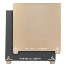 Sovol Ender 3 Bed Double Sided PEI Sheet and PC Sticker with Magnetic Bottom Platform 235x235mm for Ender 3 Pro/Ender 3 V2/Ender 3 S1 Pro/Ender 3 Neo