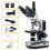 Swift Swift SW350T Compound Trinocular Microscope,40X-2500X Magnification,Two-Layer Mechanical Stage,with 5.0 mp Camera and Software Windows/Mac Compatible 4
