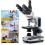 Swift Swift SW350T Compound Trinocular Microscope,40X-2500X Magnification,Two-Layer Mechanical Stage,with 5.0 mp Camera and Software Windows/Mac Compatible 6