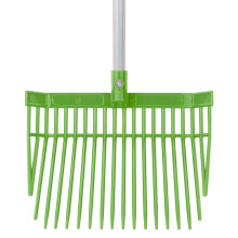 Red Gorilla Replacement Bedding Fork Head Only in Pistachio for PC Bedding Fork Spare Part Durable Polycarbonate 20 Strong Tines for Stable Horses Ma