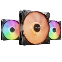 be quiet! Light Wings LX 120mm PWM High-Speed Triple Pack, 3 Fans Included, Illuminated Hub, Multiple Colors+Modes, Optimized Fan Blades for Extraord