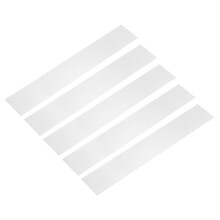 sourcing map 5 Pcs Stainless Steel Strips, 0.02"(0.6mm) Thick 304 Stainless Steel Metal Shim Stock 2"x12"(51x310mm) Stainless Steel Flat Bar Gap Fill