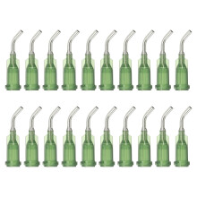 PATIKIL Blunt Tip Dispensing Needles with Bent Blunt Needle, 100 Pcs 0.5 Inch 14G Industrial Liquid Dispenser Needle for Refilling Liquid Ink Adhesiv