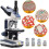 Swift Swift SW350T Compound Trinocular Microscope,40X-2500X Magnification,Two-Layer Mechanical Stage,with 5.0 mp Camera and Software Windows/Mac Compatible 5