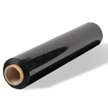 Stick Well Shrink Wrap Roll - 400mm x 250m, Strong & Durable, Stretchable, Water & Moisture Resistant, Industrial-Grade, for Luggage, Pallet Wrapping