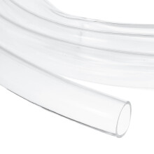 sourcing map Clear PVC Tubing, 22mm ID x 24.24mm OD - 6ft PVC Tube Lightweight Vinyl Hose, Transparent Flexible Plastic Water Tubing for Air Oil Wate