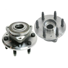 2PCS Front Rear Wheel Hub and Bearing Assembly 6 Lug ABS for GMC Acadia Enclave Traverse 07‑17