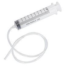 HEIZHU Large Plastic Syringe 100ml, Reusable Liquid Plastic 100ml Syringe with 100cm Tube for Liquids,Oil,Pet Feeding,Plant irrigation Labor&Science