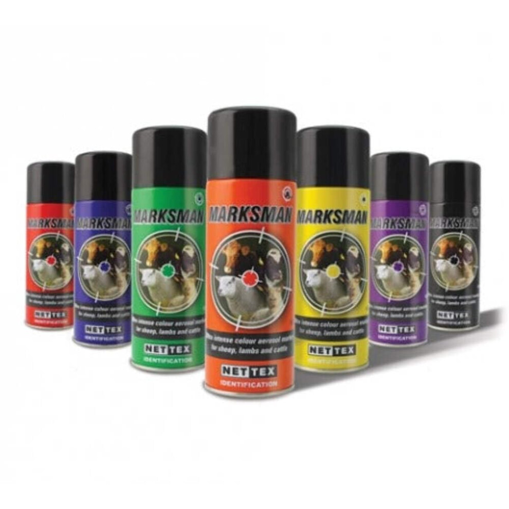 Nettex Marksman Marking Aerosol For Sheep And Lambs 400Ml 84996855